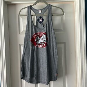 New with tags homage women’s tank top. Cincinnati reds, size medium.